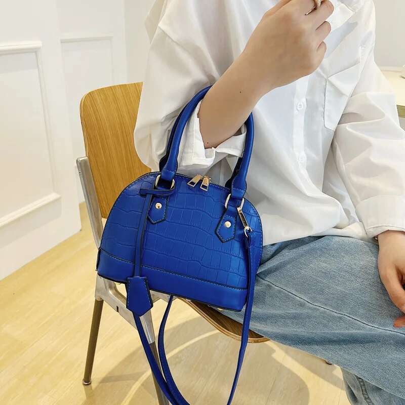 Women's Stone Pattern Shell New Retro Fashion Ladies Shoulder Bags High Quality Handbags