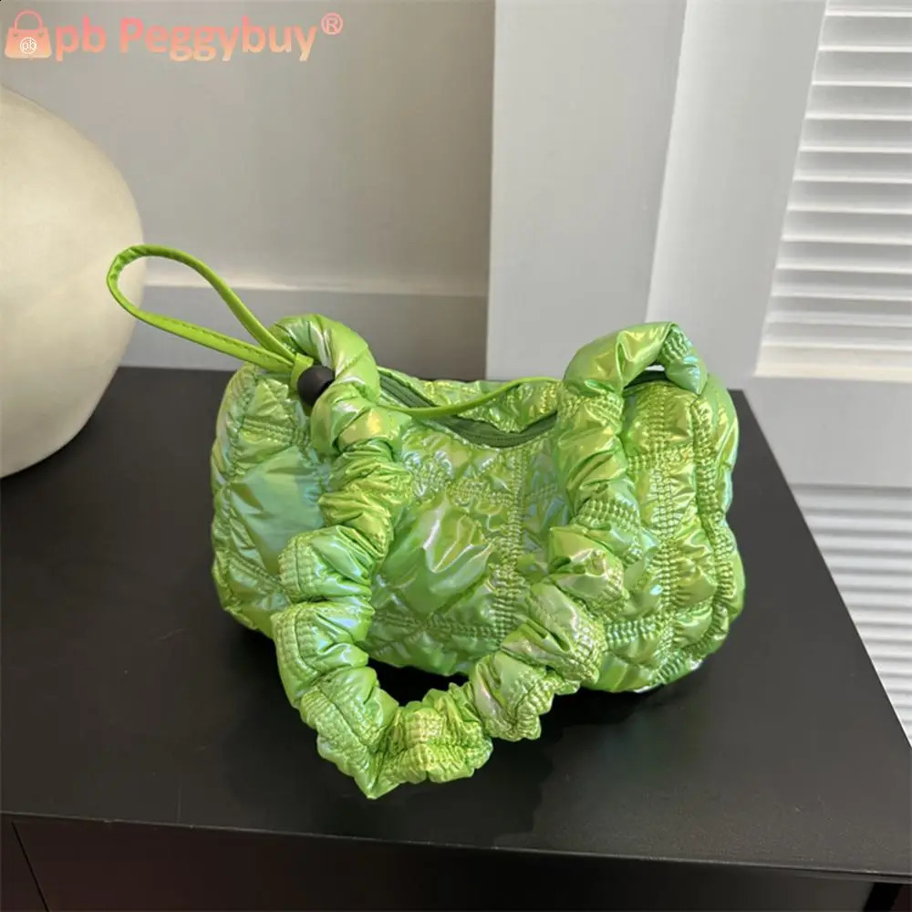 Women Padded Shoulder Bag Fashion Cloud Pleatd Versatile Quilted Crossbody Girl Stylish Purse 250107