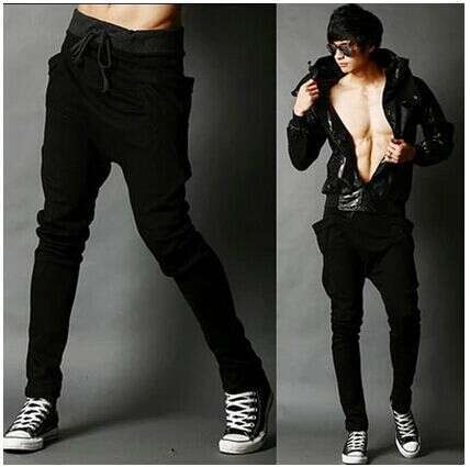 Wholesale-New Mens Joggers Fashion Harem Pants Trousers Hip Hop Slim Fit Sweatpants Men for Jogging Dance 8 Colors sport pants M~XXL