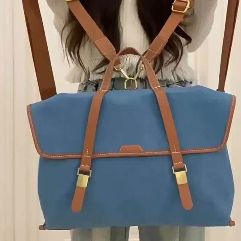 RAINBOW New Style Designer High-End Denim Shoulder Crossbody Bag For Women Man Portable Briefcase Backpack