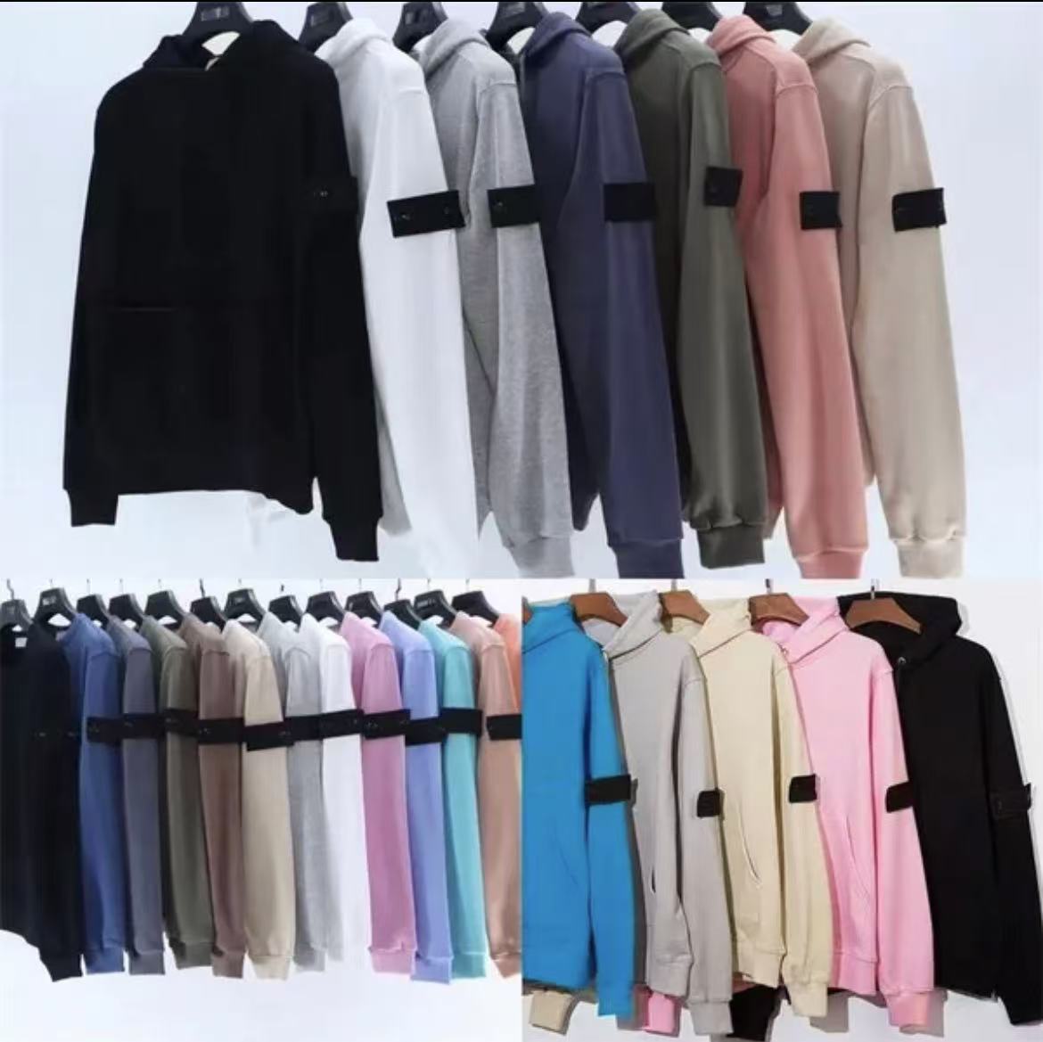 designer hoodie men jumper badge stones sweatshirt hoodies men cargo pants pull Pullover tracksuit autumn hoodies high quality womens Long sleeve sweater islands
