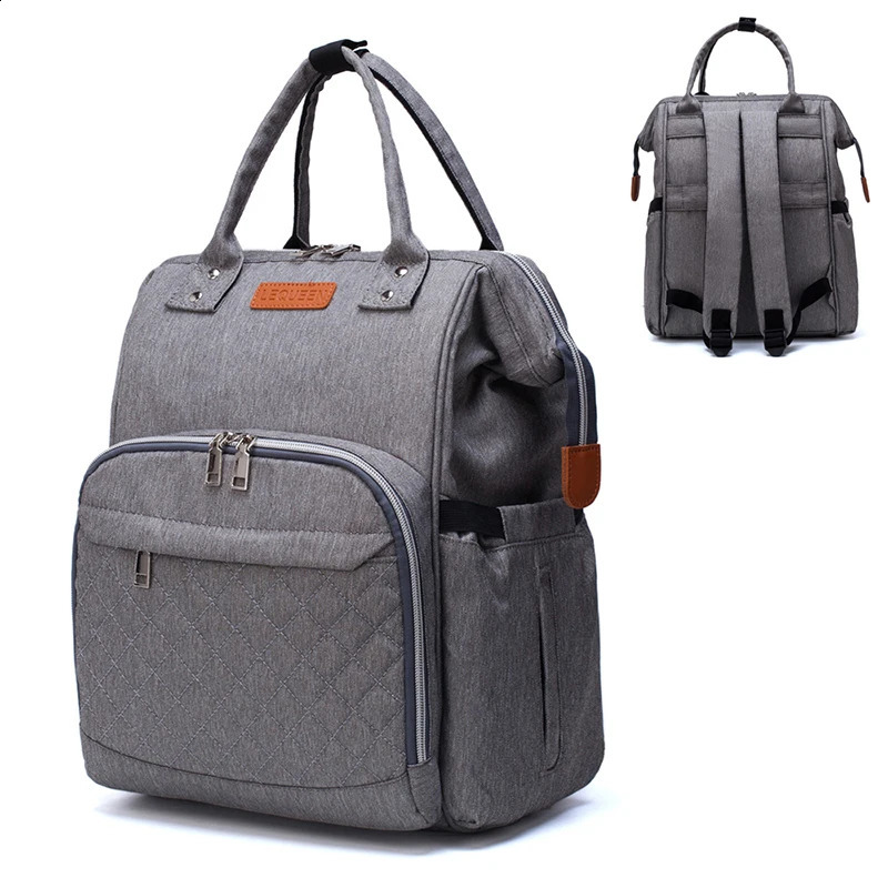 Original LEQUEEN Mommy Diaper Bags Mother Large Capacity Travel Nappy Backpacks Waterproof Large Nursing Bag for baby born 250106