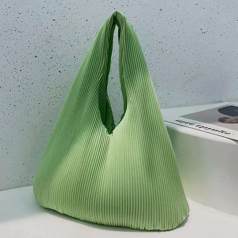 Fashion Hobos Bag For Women Designer Handbags And Purses New In Nylon Ruched Decoration Inner Pocket Shoulder Bags