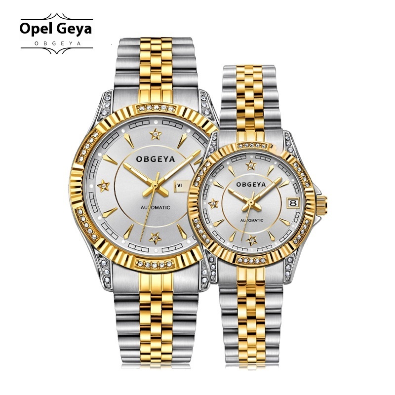 Men's and Women's Automatic Mechanical Watches with Night Glow and Water Resistance