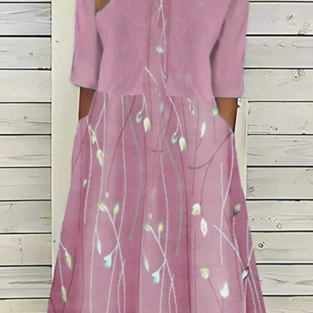 Autumn Boho Maxi set dress womens V-neck elegant floral print long skirt cardigan set womens casual beach holiday set dress 250109