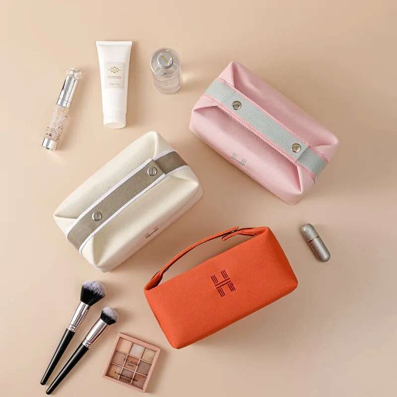 Canvas Crossbody Bags Youth Fashion Casual Large Capacity Ladies Shoulder Solid Color Women Messenger Cosmetic Bag