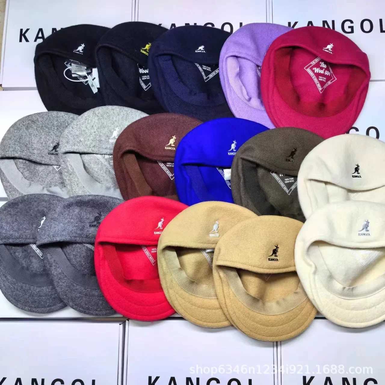 Berets motorcycle helmet style hat printed wool beret with strip steel fashion paradigm celebrity wholesale H250113