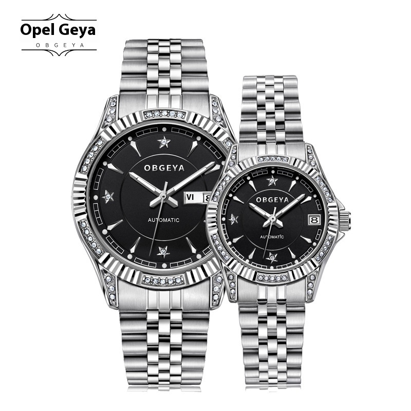 Men's and Women's Automatic Mechanical Watches with Night Glow and Water Resistance