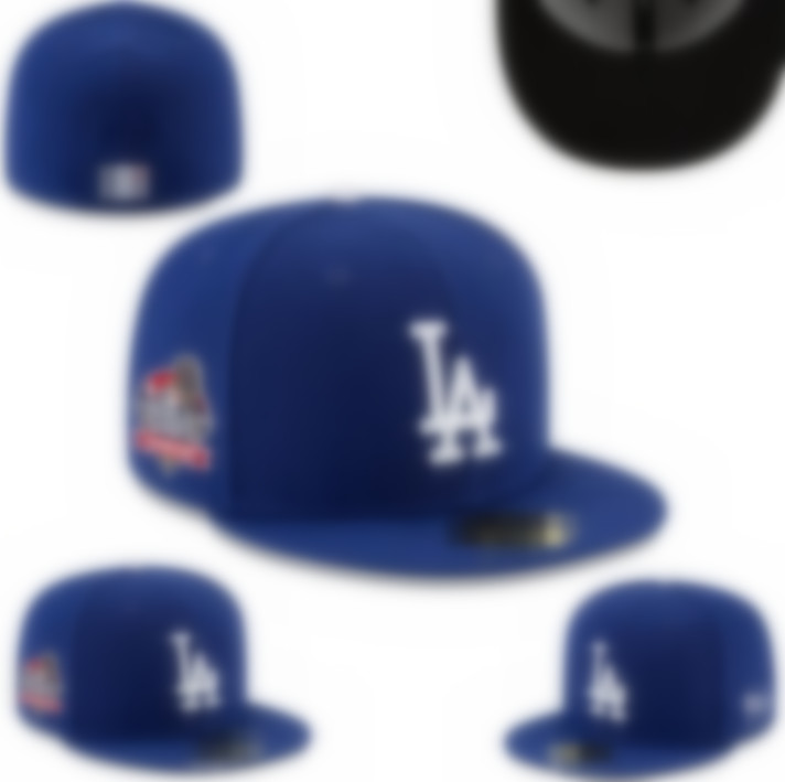 Dodgers 2024 champions World Series Champs Baseball Team Full Closed Caps gorras bones Men Women Casual Outdoor Sport Flat Fitted Hats Chapeau Cap casquett a19