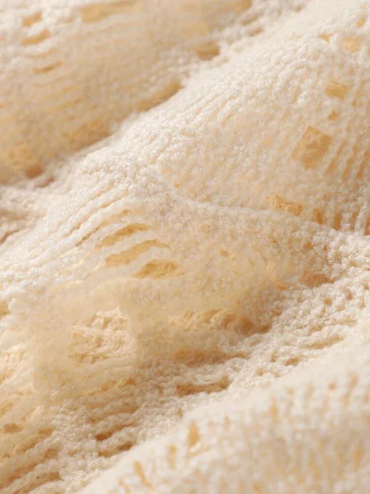 Hollow Out Chic Maxi Dress Women Sexy V-Neck Sleeveless Backless Slim Knit Dresses 2025 Summer Vacation Beach Vestidos