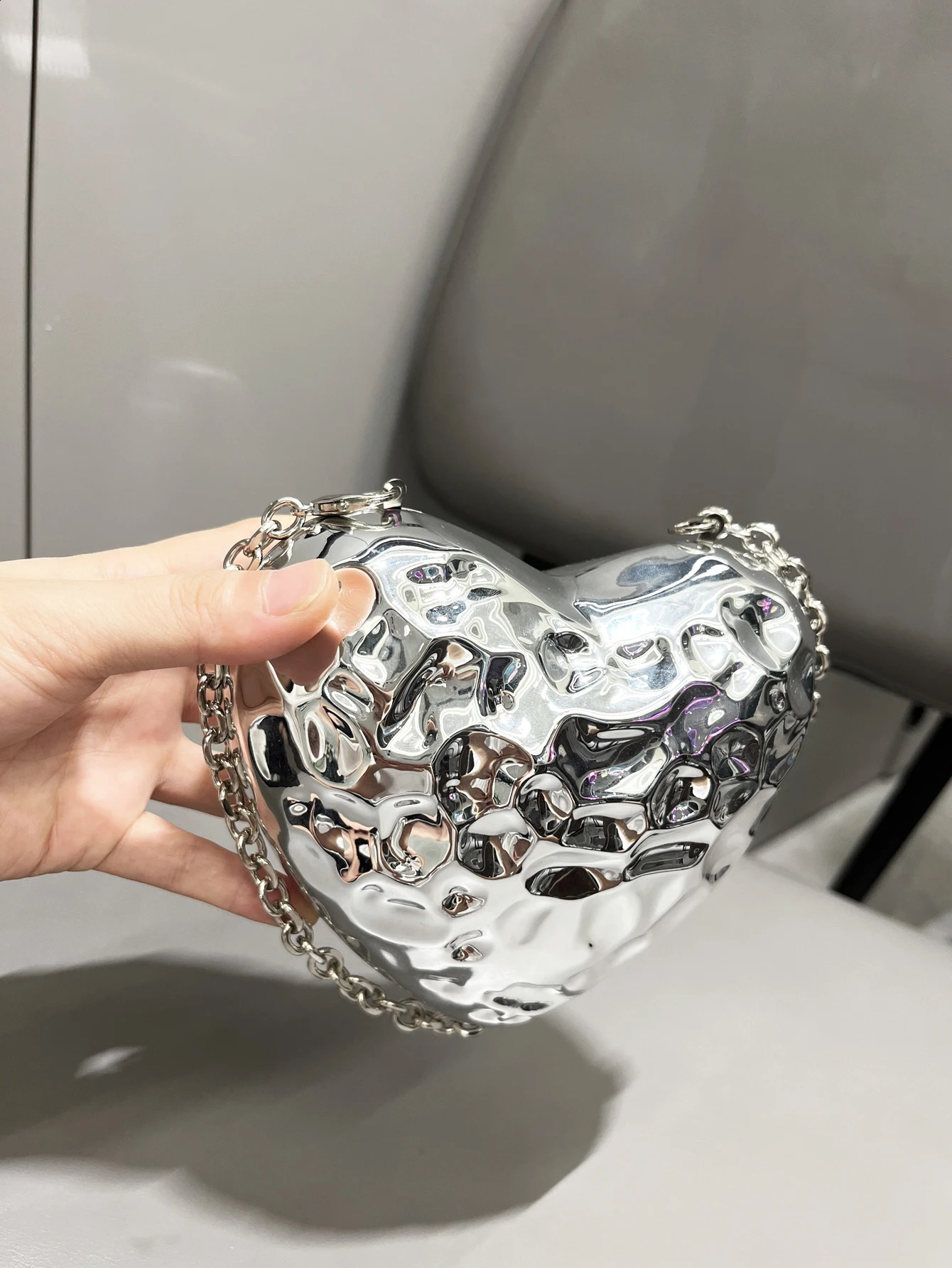 Golden Evening bag Purses and handbag er shoulder bags funny shape Party Wedding Acrylic mini small Clutch purse 250106