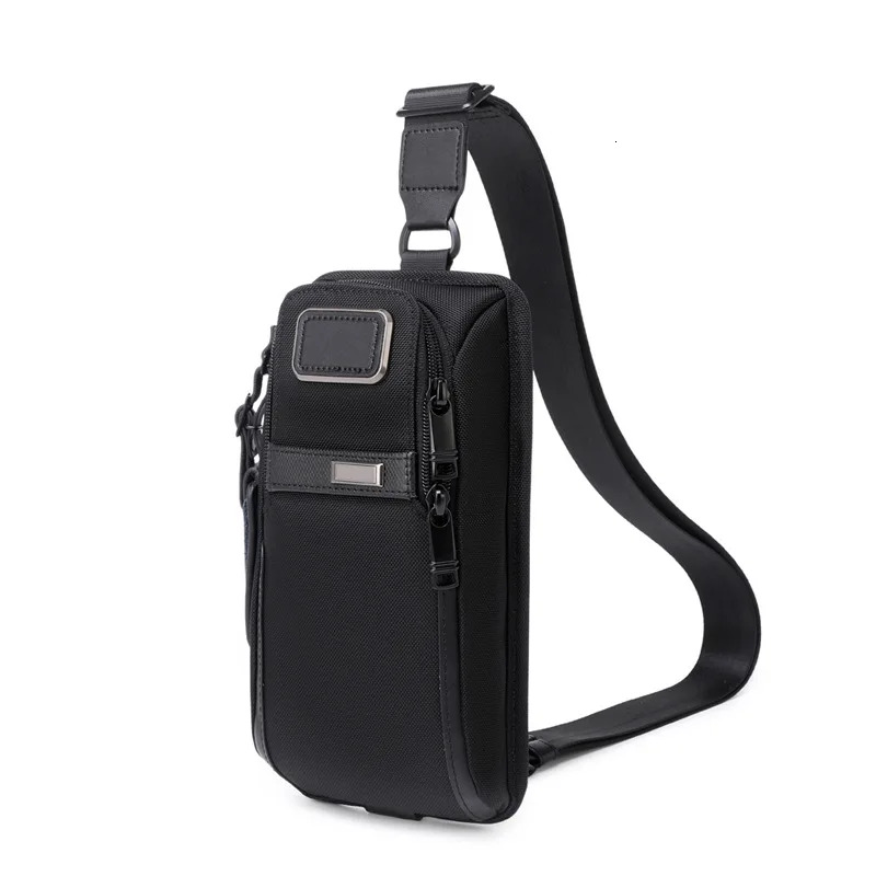 Alpha 3 Series Nylon New Casual Fashionable Single Shoulder Portable Men's Chest Bag 2603585D3 Lightweight Travel