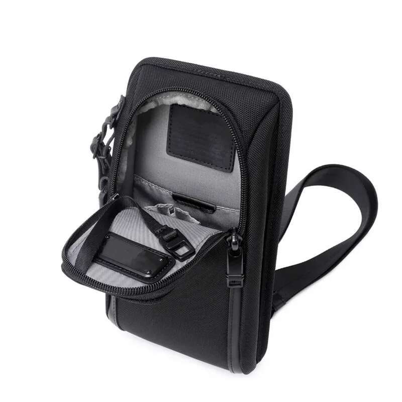 Alpha 3 Series Nylon New Casual Fashionable Single Shoulder Portable Men's Chest Bag 2603585D3 Lightweight Travel