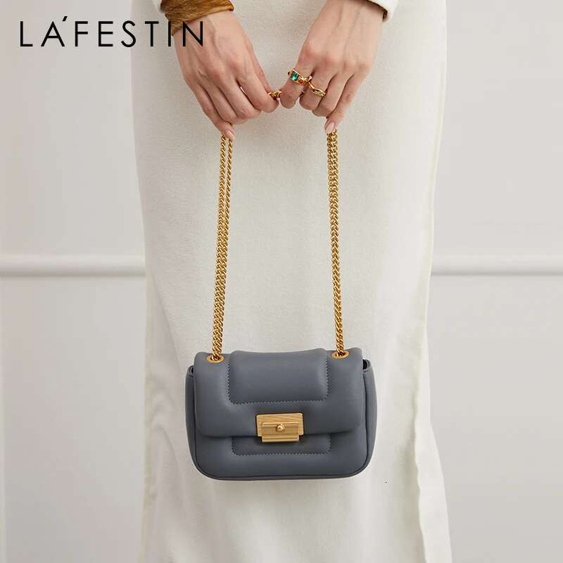 LA FESTIN Original New Female Shoulder Bag Fashion Small Square Chain Handbag Women Bag Crossbody Bag