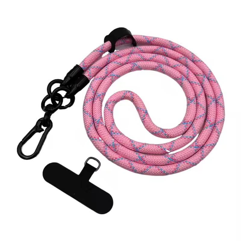 Factory Custom Mobile Phone Lanyard Crossbody Neck Carrying Outdoor Sturdy And Durable 8mm Thick Anti-lost Lanyard