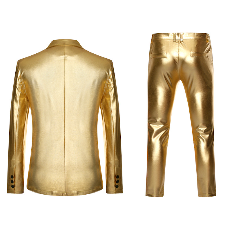 K776 Men's Formal Suit - Groom & Best Man Outfit for Weddings & Performances