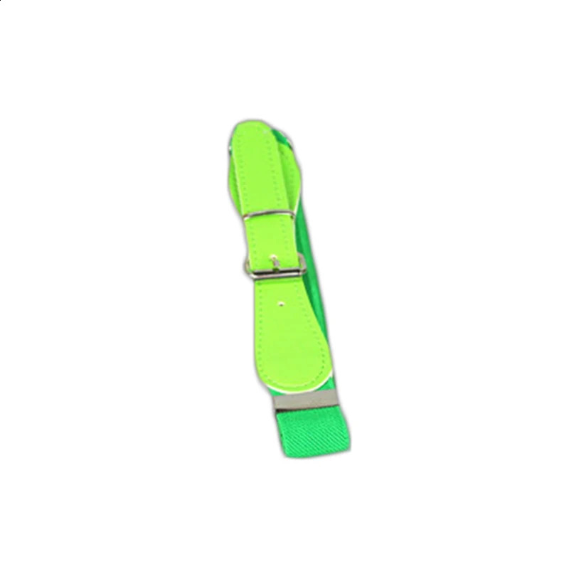 Children Belts Buckle Kids Jeans Pants Elastic Belt Stretch Adjustable For Toddler Boys Girls Fashion Waistband Candy Color 250103