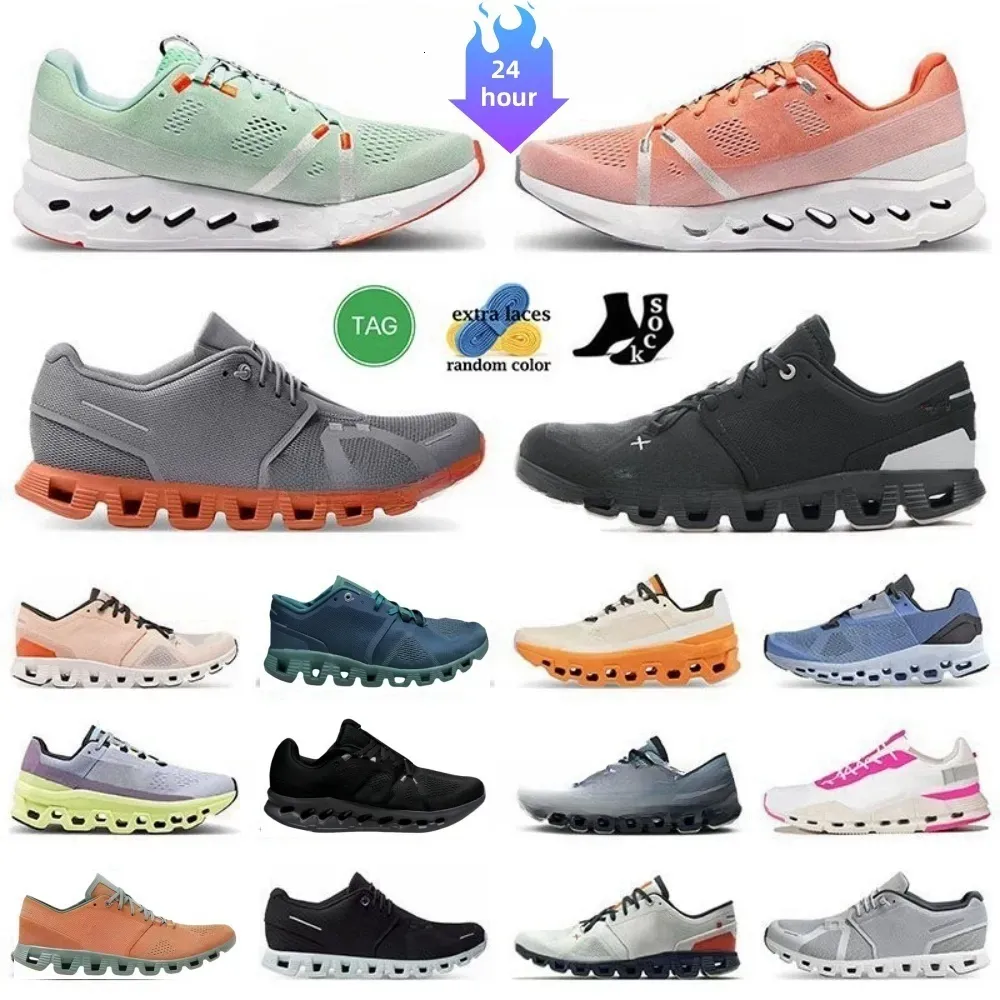 Oncloudshoe Men Designer Shoes Cloudmonsters Mens Womens Sneakers Factory Direct Sales Breathable Running Shoes Form Pink White Pearl Shoe Iron Hay Black sneakers