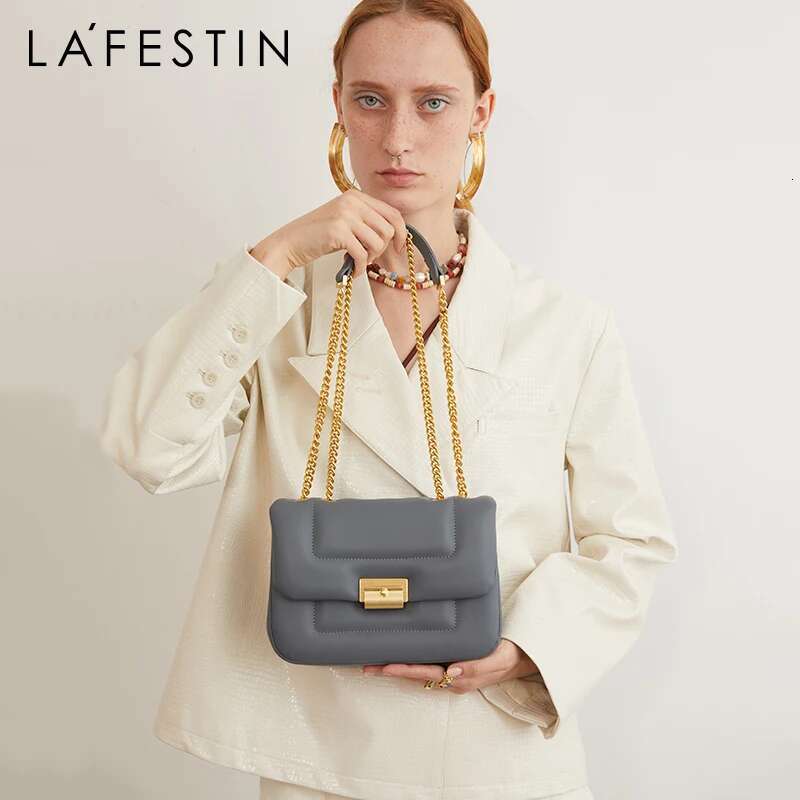 LA FESTIN Original New Female Shoulder Bag Fashion Small Square Chain Handbag Women Bag Crossbody Bag