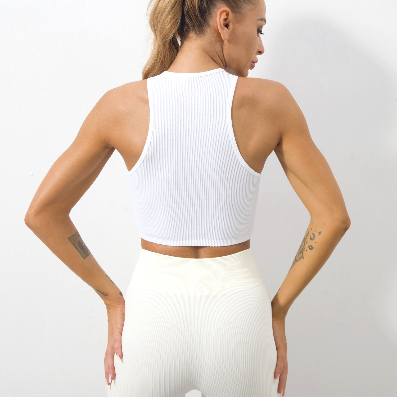 Summer Seamless Push Up Y2k tops Beautiful Sport Sexy Tank Top Mallas Casual Woman Corset Top