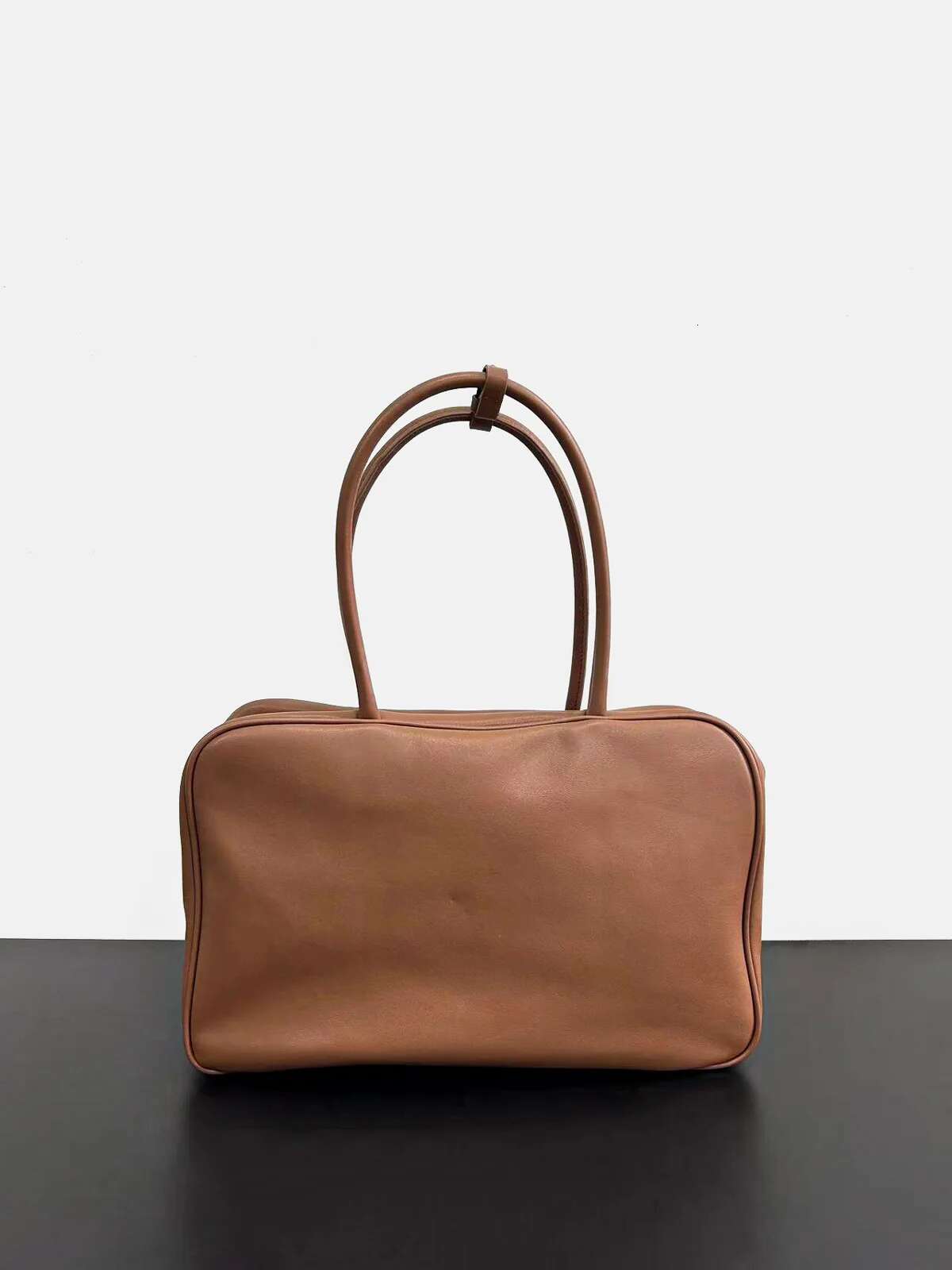 Briefcase Designer Genuine Leather Women's Handbags Retro Boston Wallet Bowg Shoulder Hobo Bag