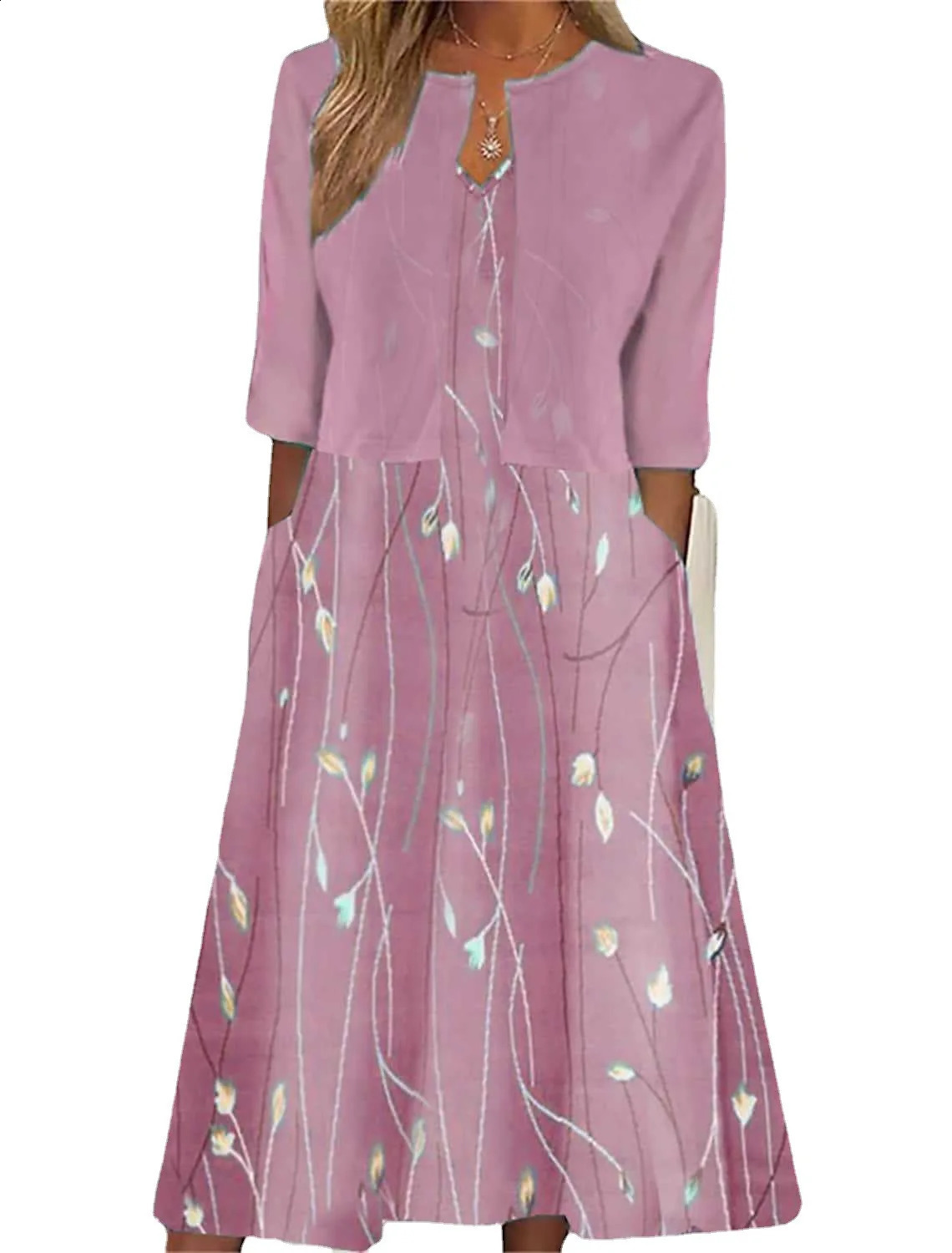 Autumn Boho Maxi set dress womens V-neck elegant floral print long skirt cardigan set womens casual beach holiday set dress 250109