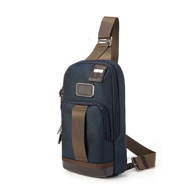 Casual Nylon Men's Simple Commuting Chest Lightweight Crossbody Small Bag For Travel Daily Use 2223402