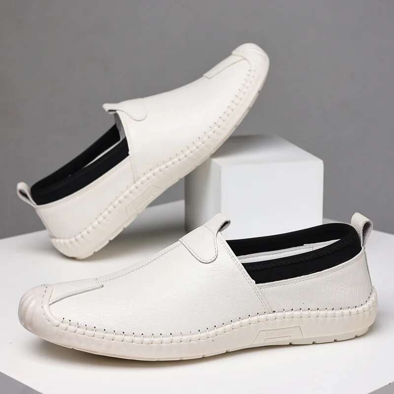 Brand Men New Breathable Casual Sneakers Male 2024 Soft Loafers Moccasins Driveing Peas Shoes Atos Para Hombres