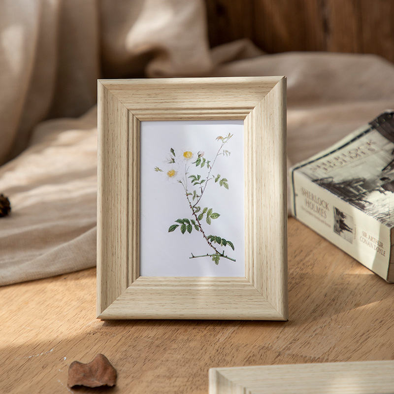 1Pcs White Creative Resin for 6 /8 Photos - Vintage American Style Tabletop/Wall Hanging Picture Frame H260306