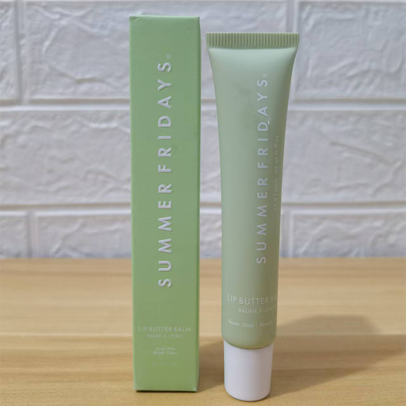 New 15g Summer Fridays Balm Liquid Lipstick moisturizes Smooth Makeup Lip Gloss Oil Jelly pink sugar Sweet mint 0.5oz SF LipCare Cosmetics