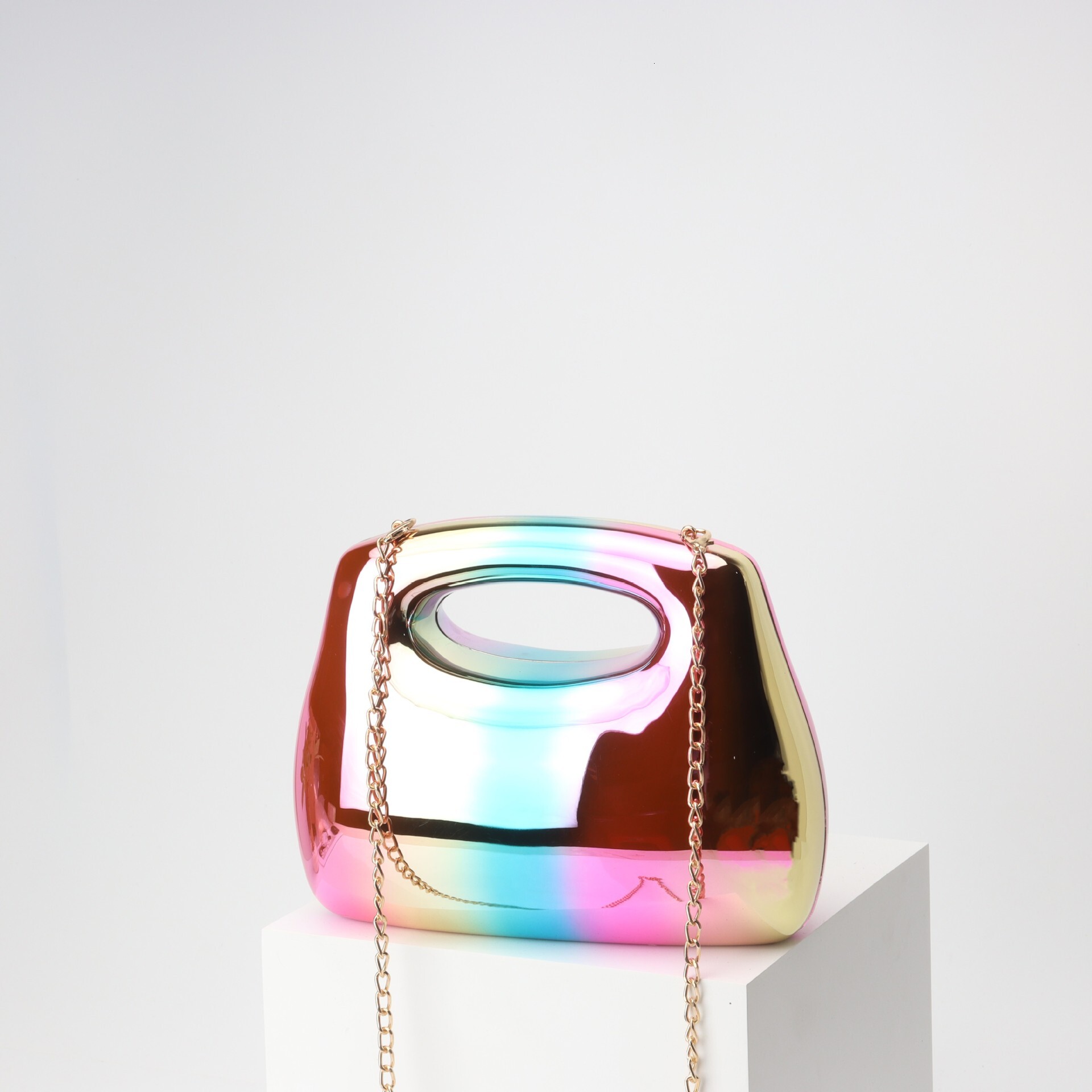 Acrylic New Banquet Chain Designer Handbag Box Women Bags Hand-held Bag