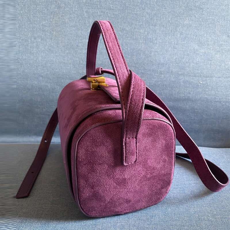 Faux Suede Box Messenger Bags For Women Designer Handbags And Purses New In Fashion Lock Square Shoulder Crossbody