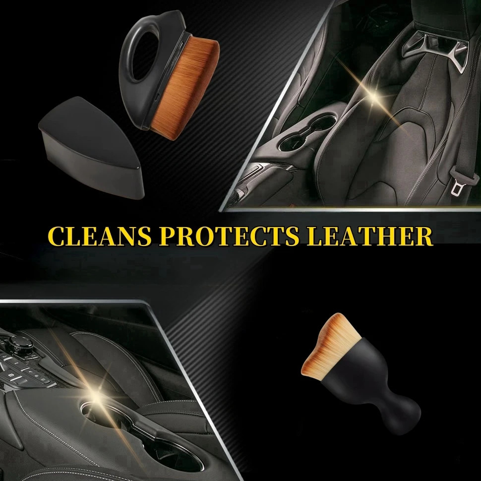 45PCS Car Detailing Brush Set Air Conditioning Vent Clean Crevice Sweep Dust Duster Auto Interior with Wash Tool 250103