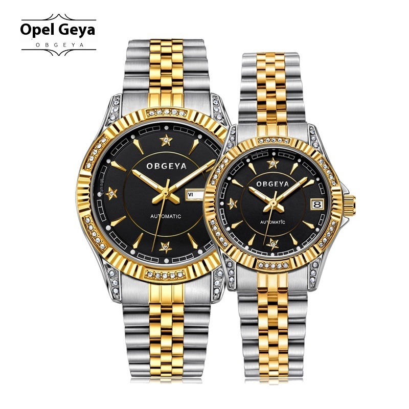 Men's and Women's Automatic Mechanical Watches with Night Glow and Water Resistance