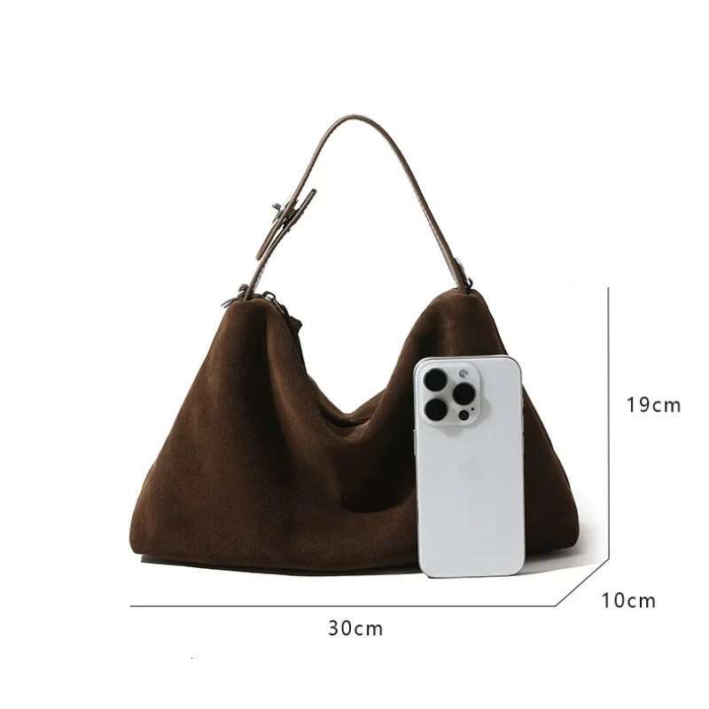 Fall Winter Handbags Women Frosted Cowhide Crossbody Bags With Adjustable Shoulder Strap Designer New