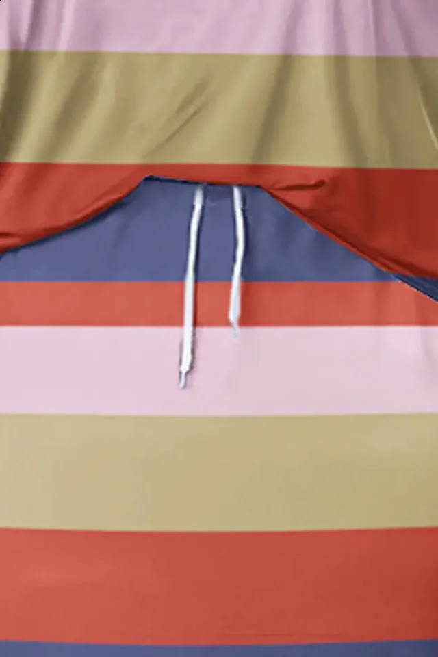 Plus Size Multicolor Casual All Over Print With Pocket Two Piece Skirt Sets 250106