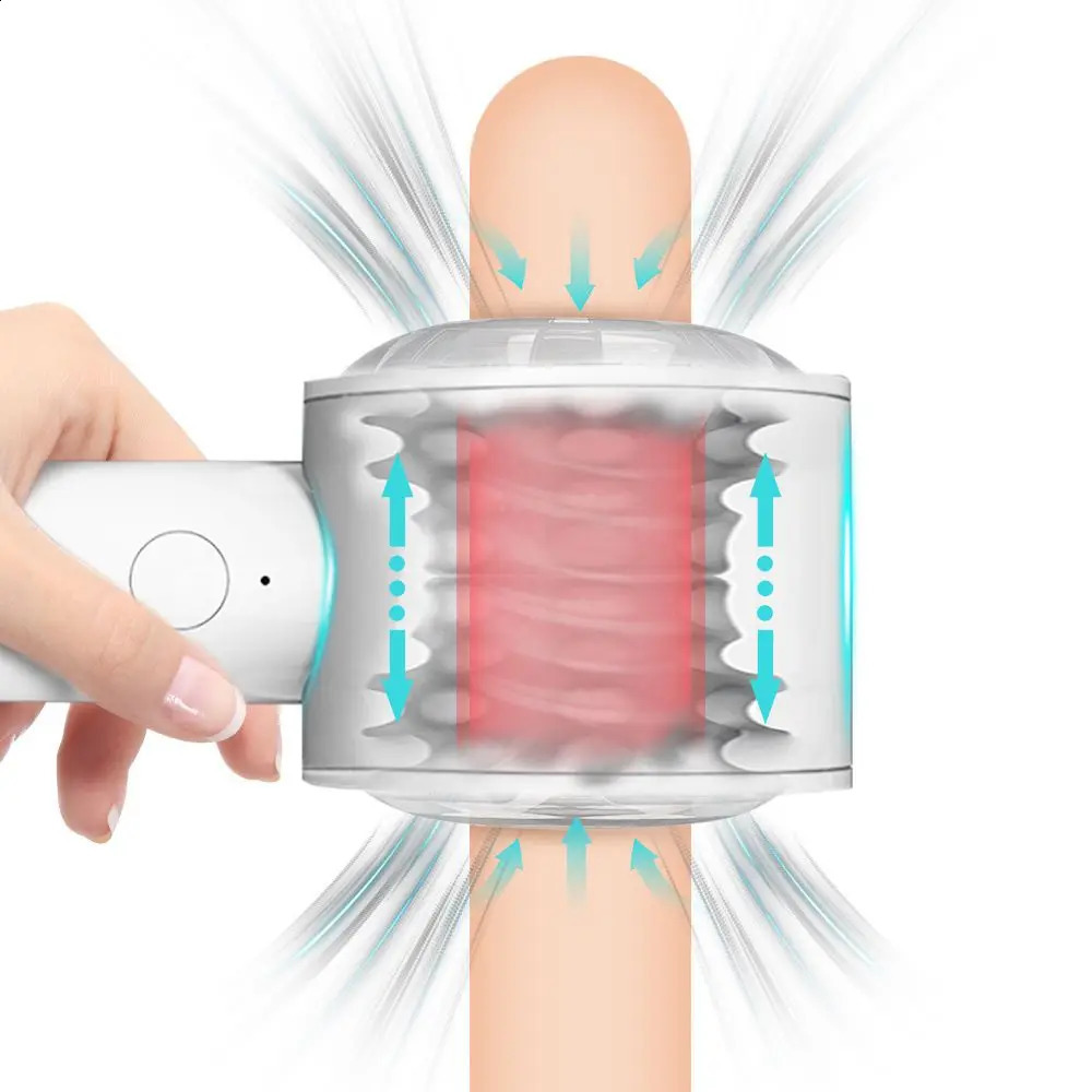 Male Automatic Telescopic Male Mastubator Blowjob Masturbation Equipment Machine Adult Goods Sex Toys for Men Masturbators Cup 250809cj