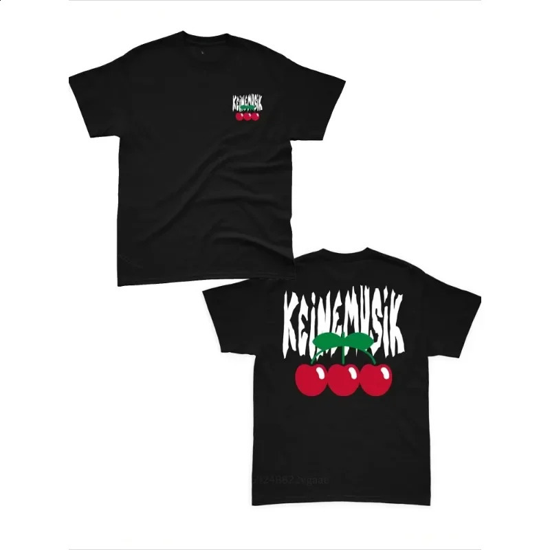 Summer Keinemusik X Pacha T-shirt mens printed fashion street cotton short sleeved T-shirt mens hip-hop top sportswear graphic 250108