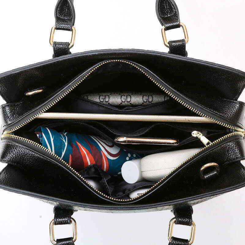 Women's Bags handbag Handbag, high-end snake pattern women's fashionable commuting middle-aged mother's large capacity tote bag, single
