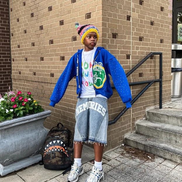 Streetwear Shorts Y2K Mens Womens Harajuku Hip Hop Letter Embroidery Retro Blue Baggy Jeans Denim Jeans Gym Shorts Casual Shorts 250109