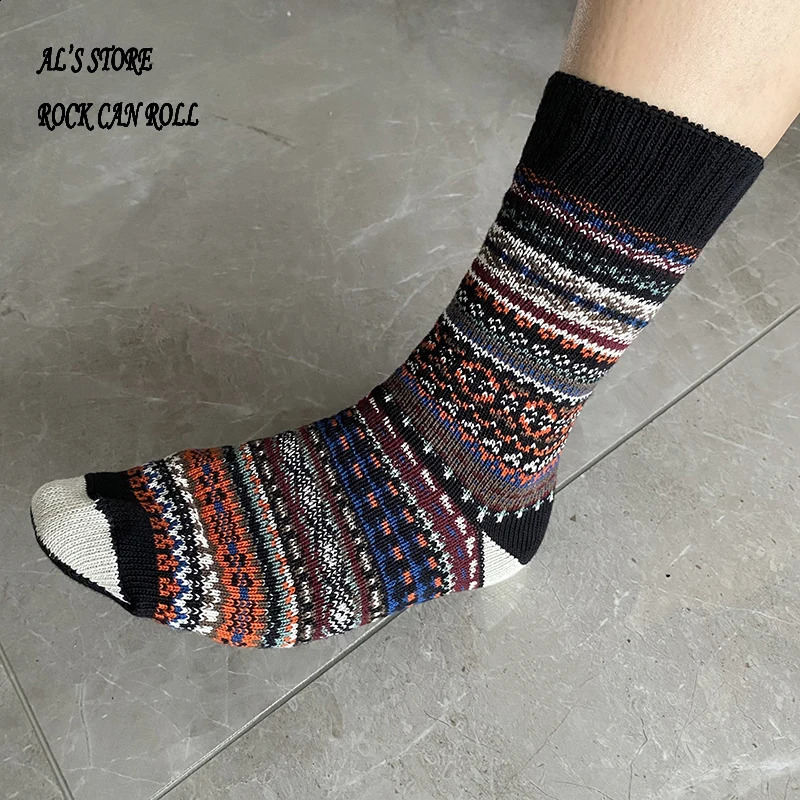 19041 Super Quality Cotton Flexible Winter Stockings Soft Thick Warm Stylish Durable Socks For Foot 2428cm 250108