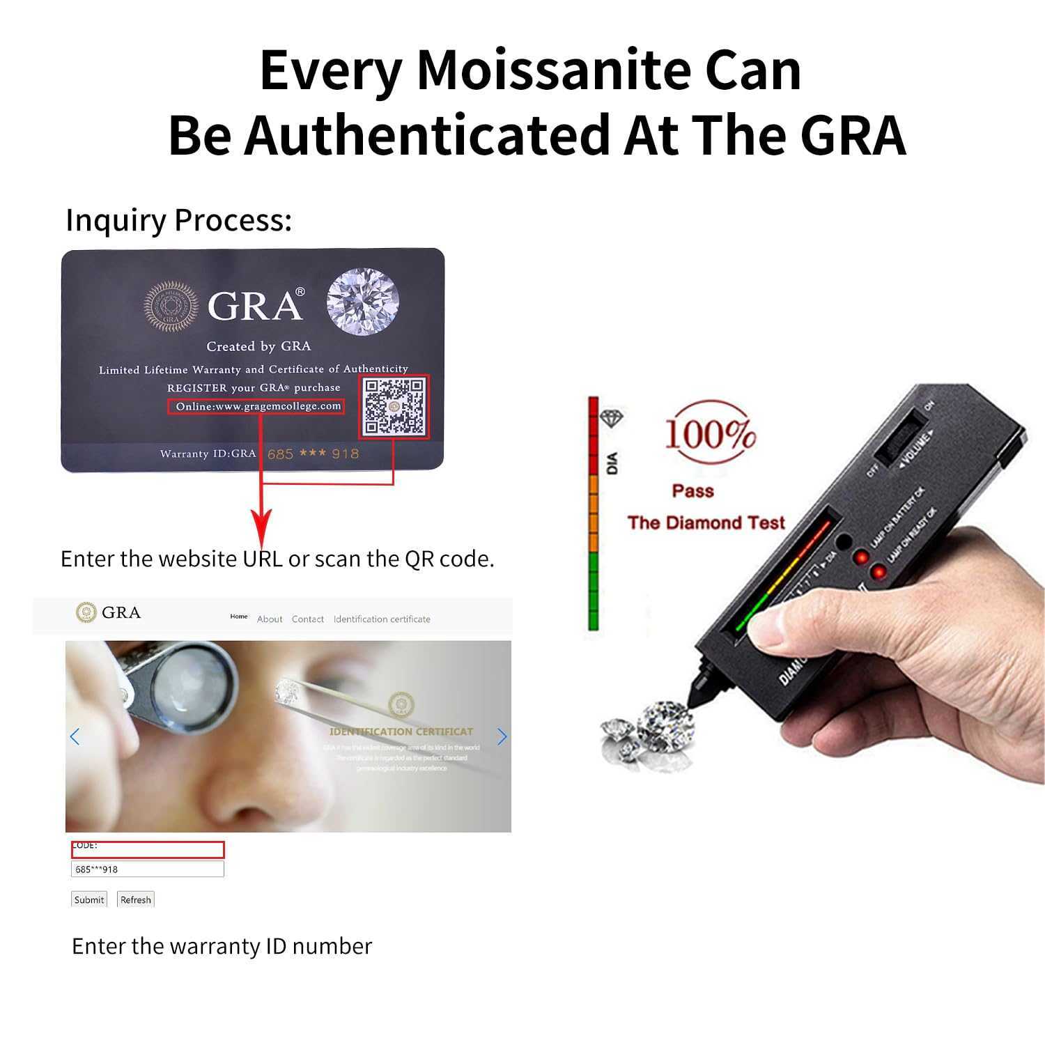 Luxury Moissanite Earrings Set 925 Sterling Silver Four Leaf Fashion Screw Back Studs VVS Diamond Men Women Jewelry With GRA