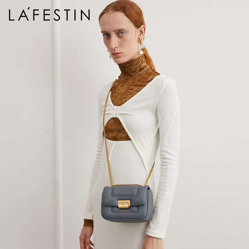 LA FESTIN Original New Female Shoulder Bag Fashion Small Square Chain Handbag Women Bag Crossbody Bag