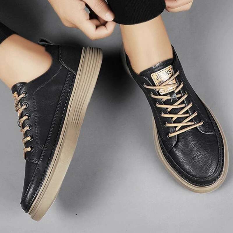 Man Casual Shoe Round Toe Flat Common Cheap Clearance Free Shipping Leather Loafers Shoes For Men In Promotion Classic Original