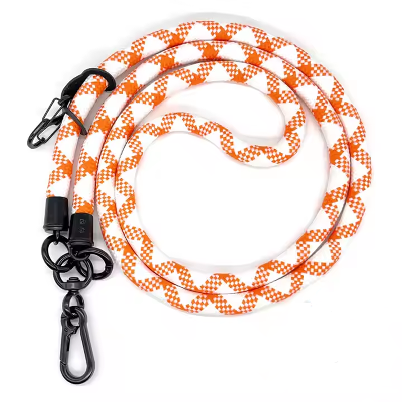 Factory Custom Mobile Phone Lanyard Crossbody Neck Carrying Outdoor Sturdy And Durable 8mm Thick Anti-lost Lanyard