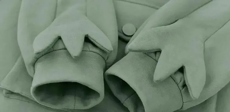 Mori Women Spring Autumn Thick Loose Sweatshirt Kawaii Frog Casual Hooded Hoodies Kangaroo Pocket Pullover Top 250106