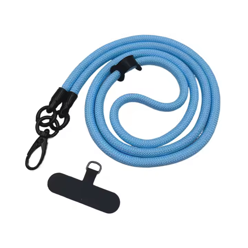 Factory Custom Mobile Phone Lanyard Crossbody Neck Carrying Outdoor Sturdy And Durable 8mm Thick Anti-lost Lanyard
