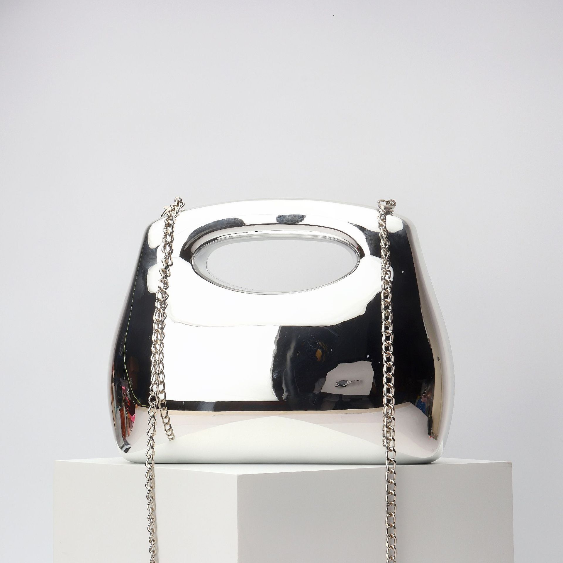 Acrylic New Banquet Chain Designer Handbag Box Women Bags Hand-held Bag