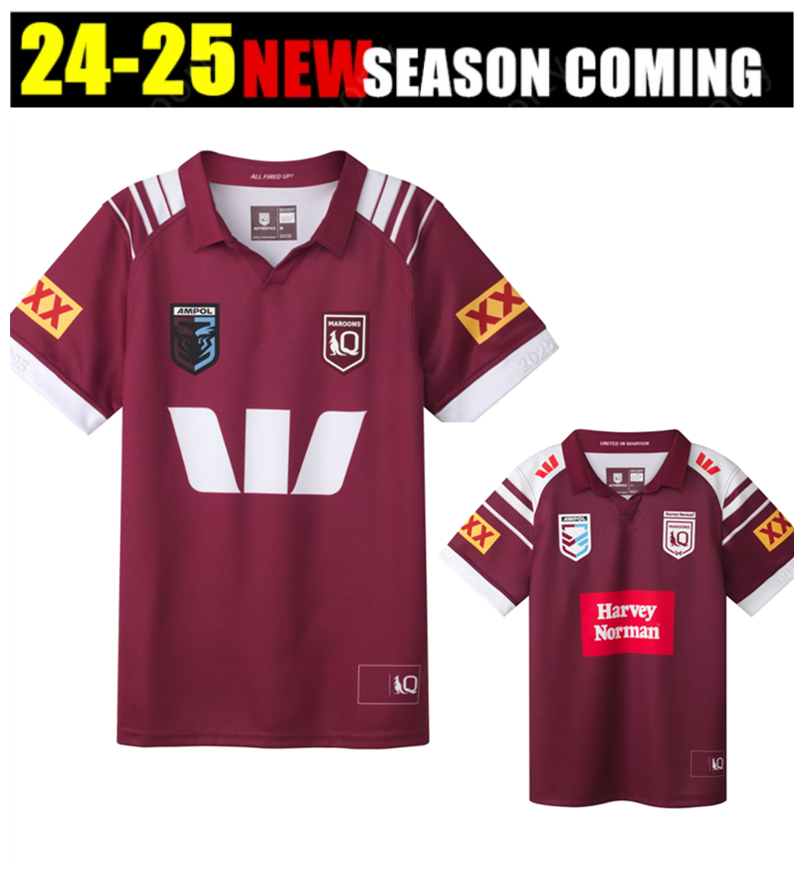 new QLD 2025 2024 QUEENSLAND MAROONS jerseys STATE OF ORIGIN INDIGNEOUS TRAINING rugby shirt 2425 Free shipping