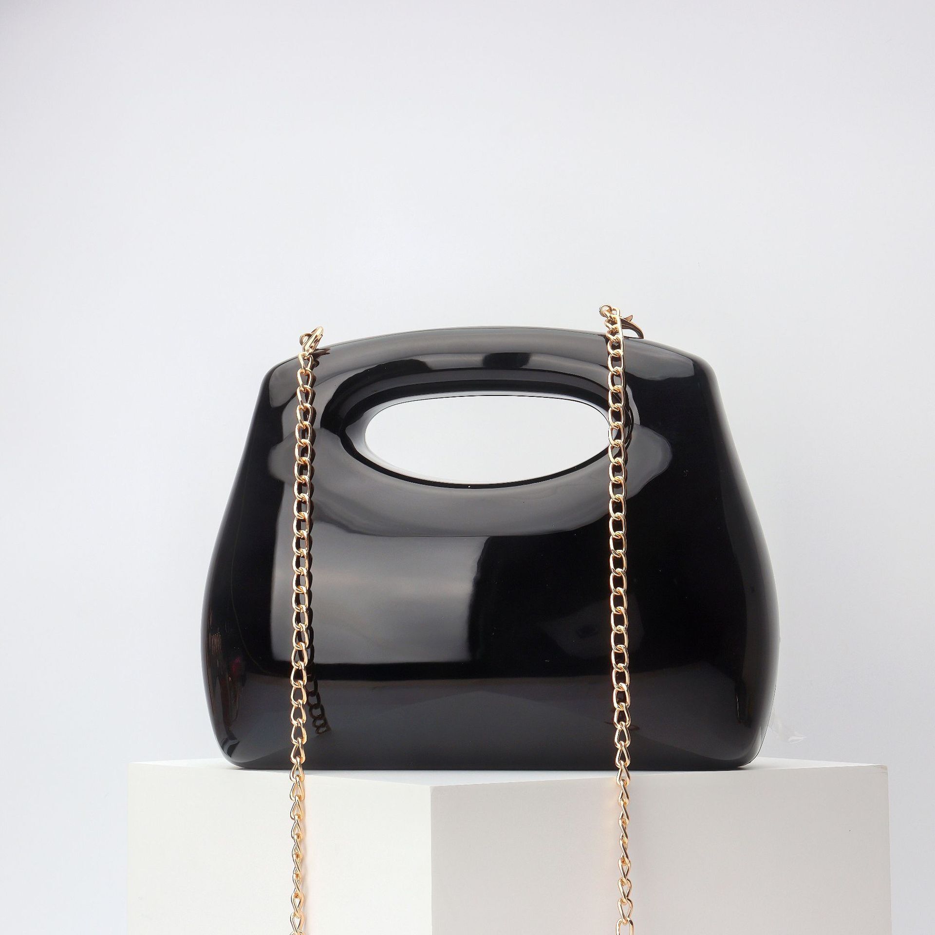 Acrylic New Banquet Chain Designer Handbag Box Women Bags Hand-held Bag